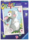 Ravensburger CreArt Paint By Numbers| Beautiful Bunny