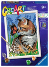 Ravensburger CreArt Paint By Numbers| Best Friends Cat