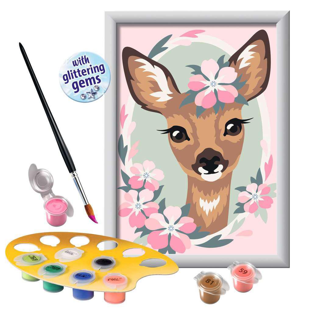 Ravensburger CreArt Paint By Numbers| Delightful Deer