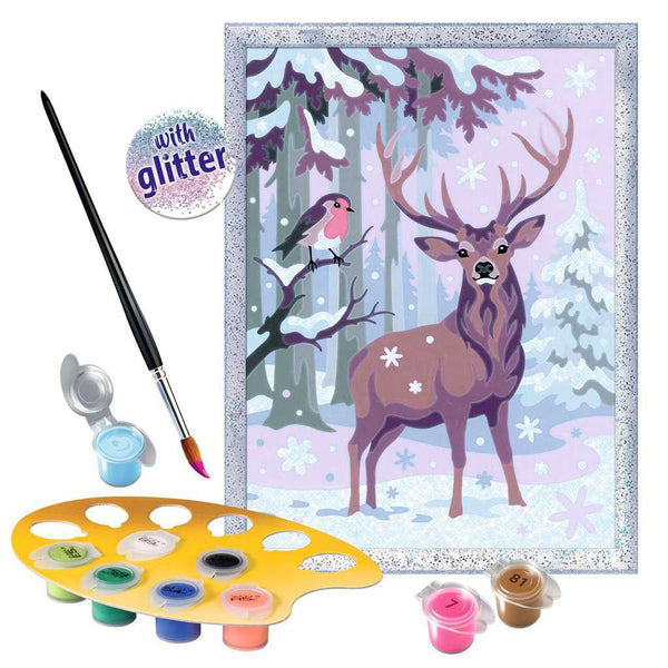 Ravensburger CreArt Paint By Numbers| Festive Friends