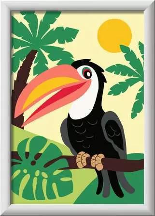 Ravensburger CreArt Paint By Numbers| Toucan in Jungle Ravensburger CreArt Paint By Numbers| Toucan in Jungle