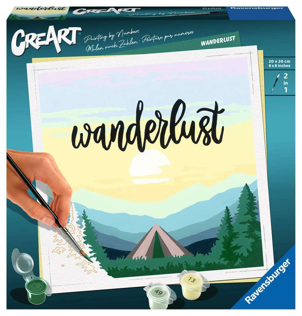 Ravensburger CreArt Paint By Numbers| Wanderlust