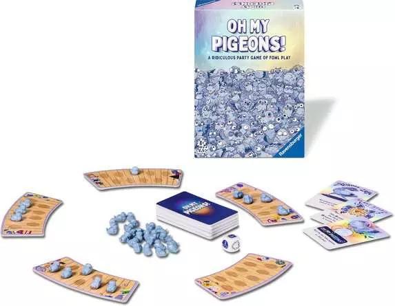 Ravensburger Family Game | Oh My Pigeons! - Ages 8+ Ravensburger Family Game | Oh My Pigeons! - Ages 8+