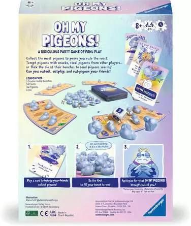 Ravensburger Family Game | Oh My Pigeons! - Ages 8+ Ravensburger Family Game | Oh My Pigeons! - Ages 8+