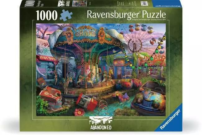 Ravensburger Jigsaw Puzzle Abandoned Series: Gloomy Carnival - 1000 Pieces Puzzle Ravensburger Jigsaw Puzzle Abandoned Series: Gloomy Carnival - 1000 Pieces Puzzle