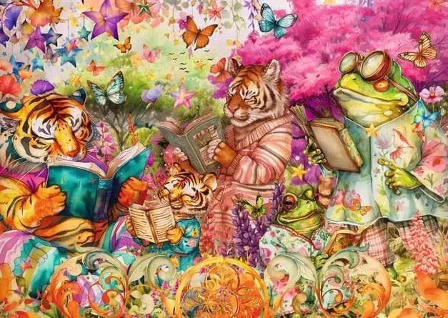 Ravensburger Jigsaw Puzzle | Book Club 1000 piece Ravensburger Jigsaw Puzzle | Book Club 1000 piece
