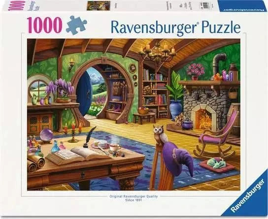 Ravensburger Jigsaw Puzzle | Charmed Cottage 1000 piece Ravensburger Jigsaw Puzzle | Charmed Cottage 1000 piece