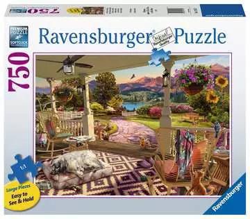 Ravensburger Jigsaw Puzzle | Cozy Front Porch Views 750 Piece