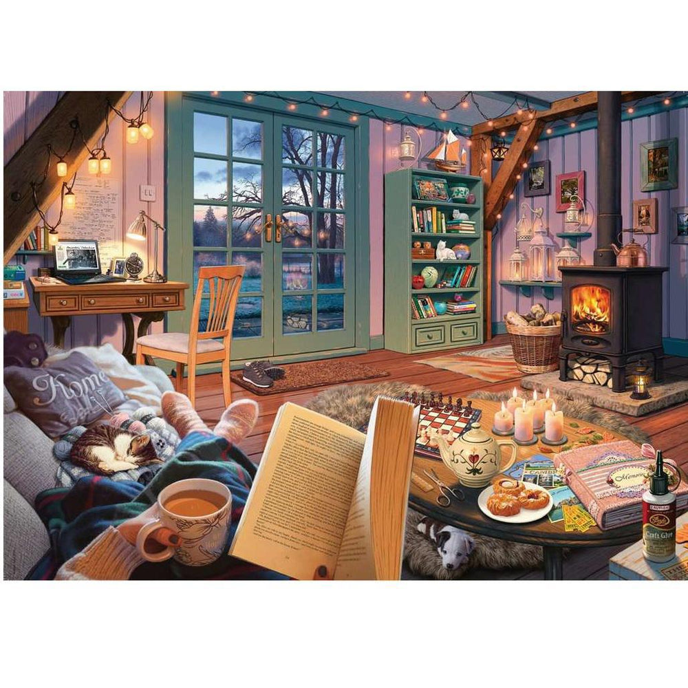Ravensburger Jigsaw Puzzle | Cozy Retreat 500 Piece Ravensburger Jigsaw Puzzle | Cozy Retreat 500 Piece