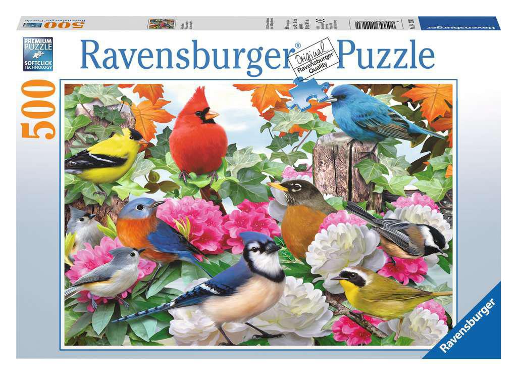 Ravensburger Jigsaw Puzzle | Garden Birds 500 Piece