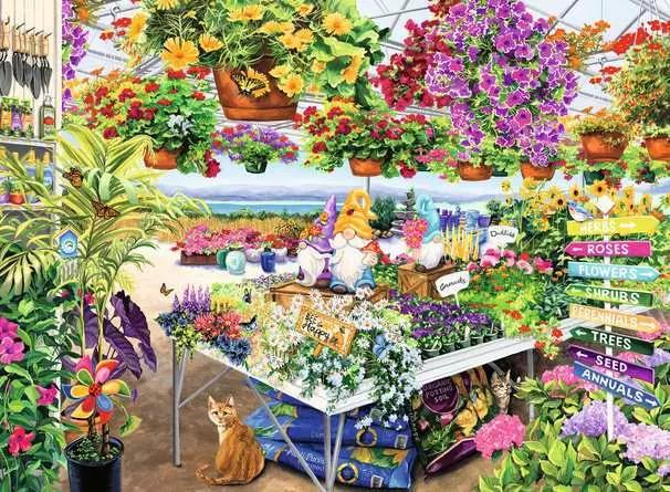 Ravensburger Jigsaw Puzzle Glorious Garden Center - 500 Pieces Puzzle Ravensburger Jigsaw Puzzle Glorious Garden Center - 500 Pieces Puzzle