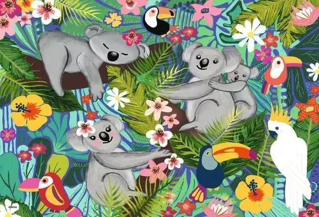 Ravensburger Jigsaw Puzzle | Koalas and Sloths 2 Set Ravensburger Jigsaw Puzzle | Koalas and Sloths 2 Set