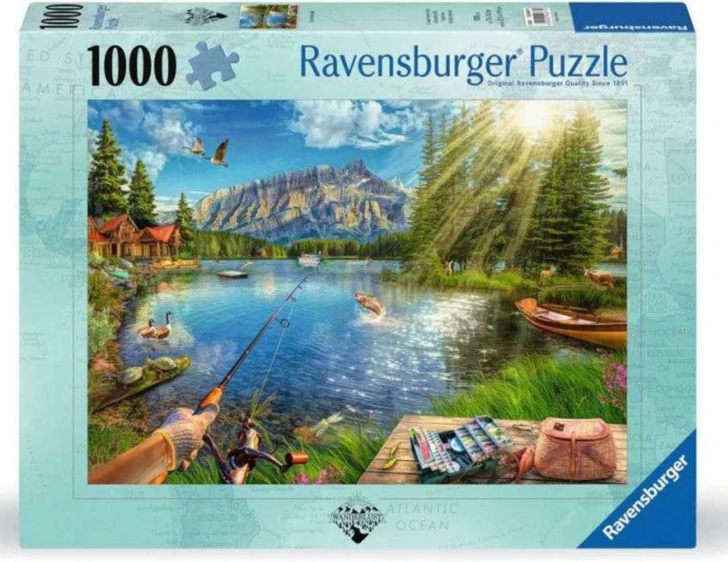 Ravensburger Jigsaw Puzzle | Life at the Lake 1000 Piece