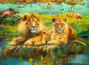 Ravensburger Jigsaw Puzzle | Lions in the Savannah 500 Piece