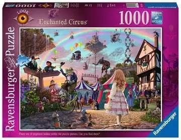 Ravensburger Jigsaw Puzzle | Look & Find: Enchanted Circus 1000 Piece