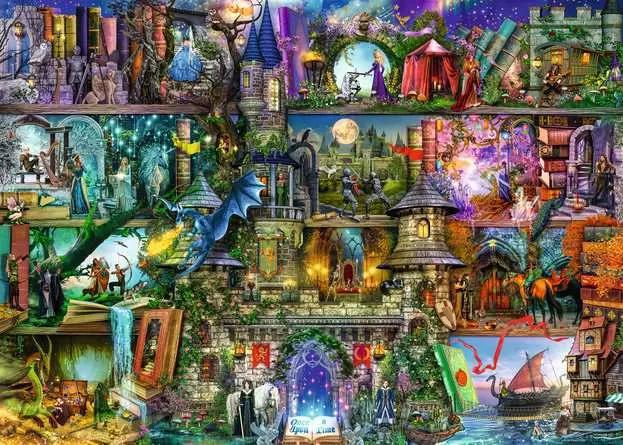 Ravensburger Jigsaw Puzzle Myths & Legends - 1000 Pieces Puzzle Ravensburger Jigsaw Puzzle Myths & Legends - 1000 Pieces Puzzle