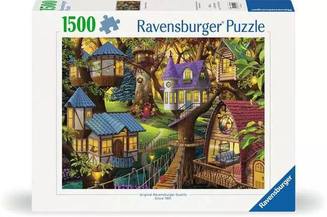 Ravensburger Jigsaw Puzzle Nathanael Mortensen: Twilight in the Treetops - 1500 Pieces Puzzle Ravensburger Jigsaw Puzzle Nathanael Mortensen: Twilight in the Treetops - 1500 Pieces Puzzle