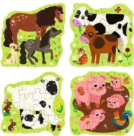 Ravensburger Jigsaw Puzzle | Puzzle Up - Farm Animals Ravensburger Jigsaw Puzzle | Puzzle Up - Farm Animals