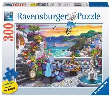 Ravensburger Jigsaw Puzzle | Santorini Sunset 300 Piece