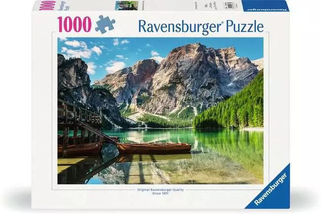 Ravensburger Jigsaw Puzzle SF Prager Wildsee Italy 1000 Piece Ravensburger Jigsaw Puzzle SF Prager Wildsee Italy 1000 Piece