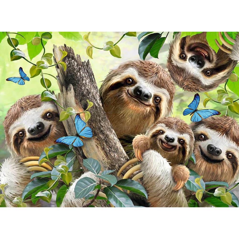Ravensburger Jigsaw Puzzle | Sloth Selfie 500 Piece Ravensburger Jigsaw Puzzle | Sloth Selfie 500 Piece