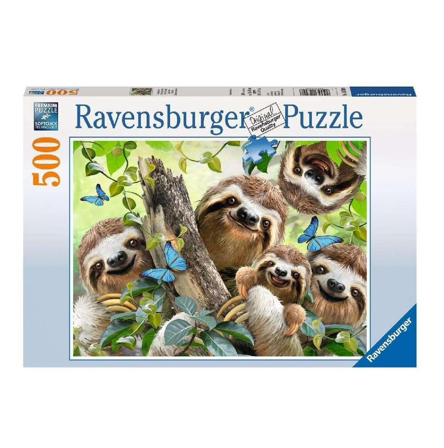 Ravensburger Jigsaw Puzzle | Sloth Selfie 500 Piece Ravensburger Jigsaw Puzzle | Sloth Selfie 500 Piece