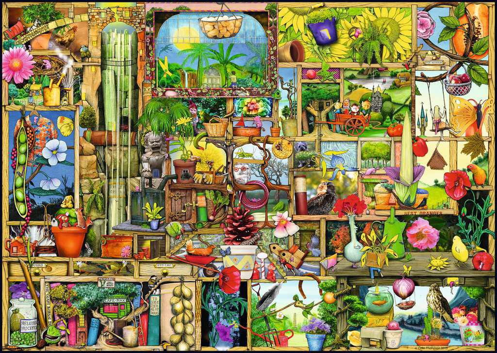 Ravensburger Jigsaw Puzzle | The Gardener's Cupboard 1000 Piece