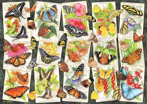 Ravensburger | Jigsaw Puzzle Tropical Butterflies - 1000 Pieces Puzzle Ravensburger | Jigsaw Puzzle Tropical Butterflies - 1000 Pieces Puzzle