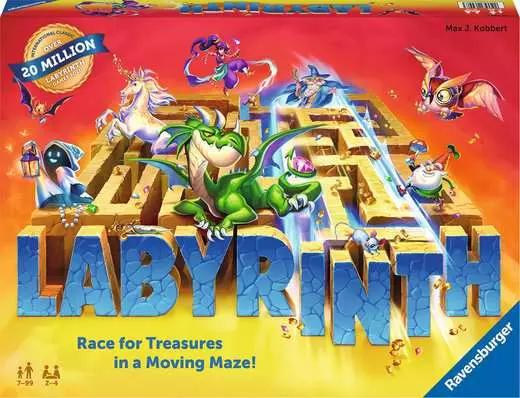 Ravensburger | Labyrinth Board Game - Race for Treasures in a Moving Maze Ravensburger | Labyrinth Board Game - Race for Treasures in a Moving Maze