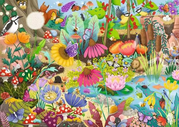 Ravensburger | Little Garden World 1000-Piece Jigsaw Puzzle Ravensburger | Little Garden World 1000-Piece Jigsaw Puzzle