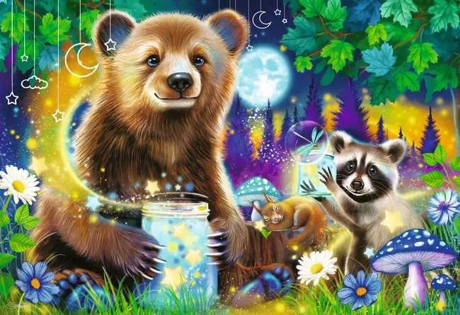 Ravensburger | Lovable Woodland Friends 24-Piece Children's Jigsaw Puzzle 2-in-1 Ravensburger | Lovable Woodland Friends 24-Piece Children's Jigsaw Puzzle 2-in-1