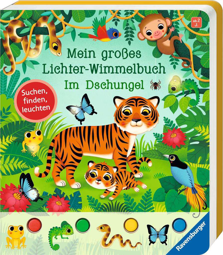 Ravensburger My Big Lights Search-And-Find Book: In the Jungle Ravensburger My Big Lights Search-And-Find Book: In the Jungle