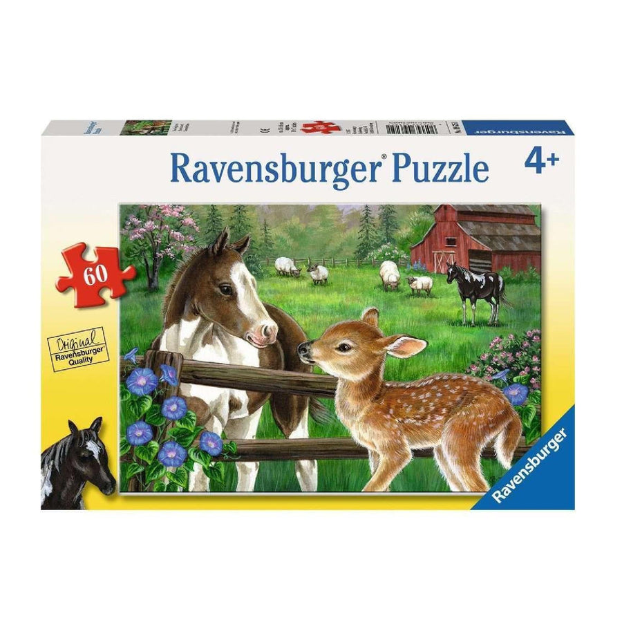 Ravensburger New Neighbors 60-Piece Puzzle – A Heartwarming Animal Adventure Ravensburger New Neighbors 60-Piece Puzzle – A Heartwarming Animal Adventure