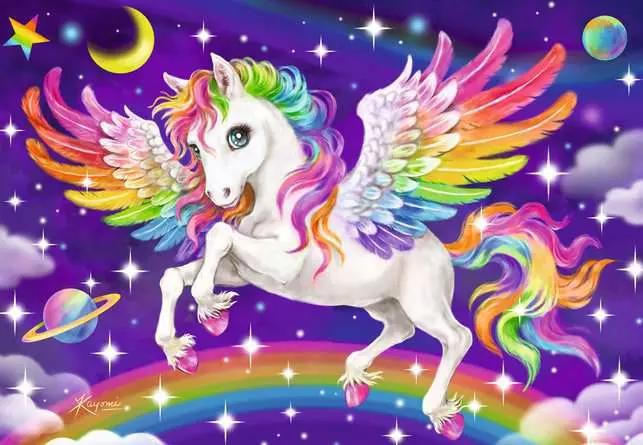 Ravensburger Unicorn and Pegasus – 24-Piece Puzzle Set of 2 Ravensburger Unicorn and Pegasus – 24-Piece Puzzle Set of 2