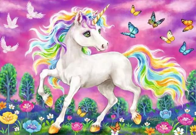 Ravensburger Unicorn and Pegasus – 24-Piece Puzzle Set of 2 Ravensburger Unicorn and Pegasus – 24-Piece Puzzle Set of 2