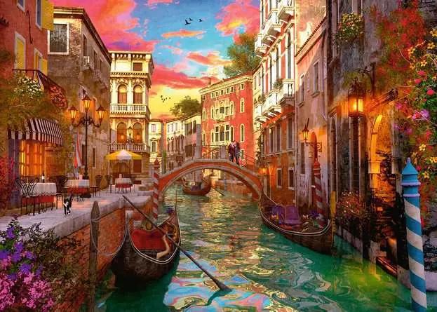 Ravensburger | Venice Romance 1000 Piece Jigsaw Puzzle Ravensburger | Venice Romance 1000 Piece Jigsaw Puzzle