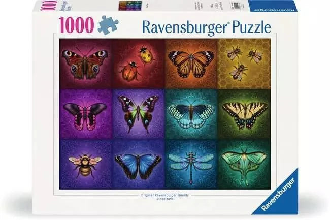 Ravensburger | Winged Things 1000 Piece Jigsaw Puzzle Ravensburger | Winged Things 1000 Piece Jigsaw Puzzle
