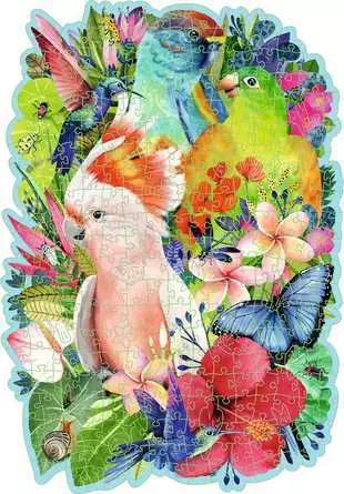 Ravensburger Wooden Puzzle: Beautiful Birds 300 Piece Shaped Jigsaw Puzzle Ravensburger Wooden Puzzle: Beautiful Birds 300 Piece Shaped Jigsaw Puzzle