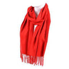 Cashmere Feel  Scarf REd Cashmere Feel  Scarf