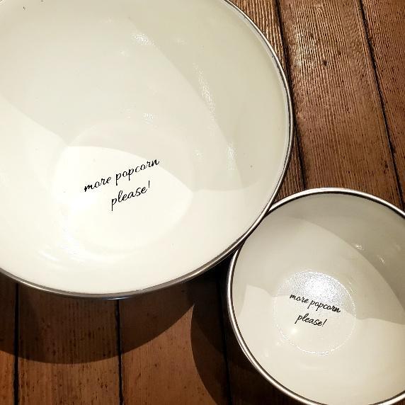 Red Mason American Vintage Popcorn Bowl