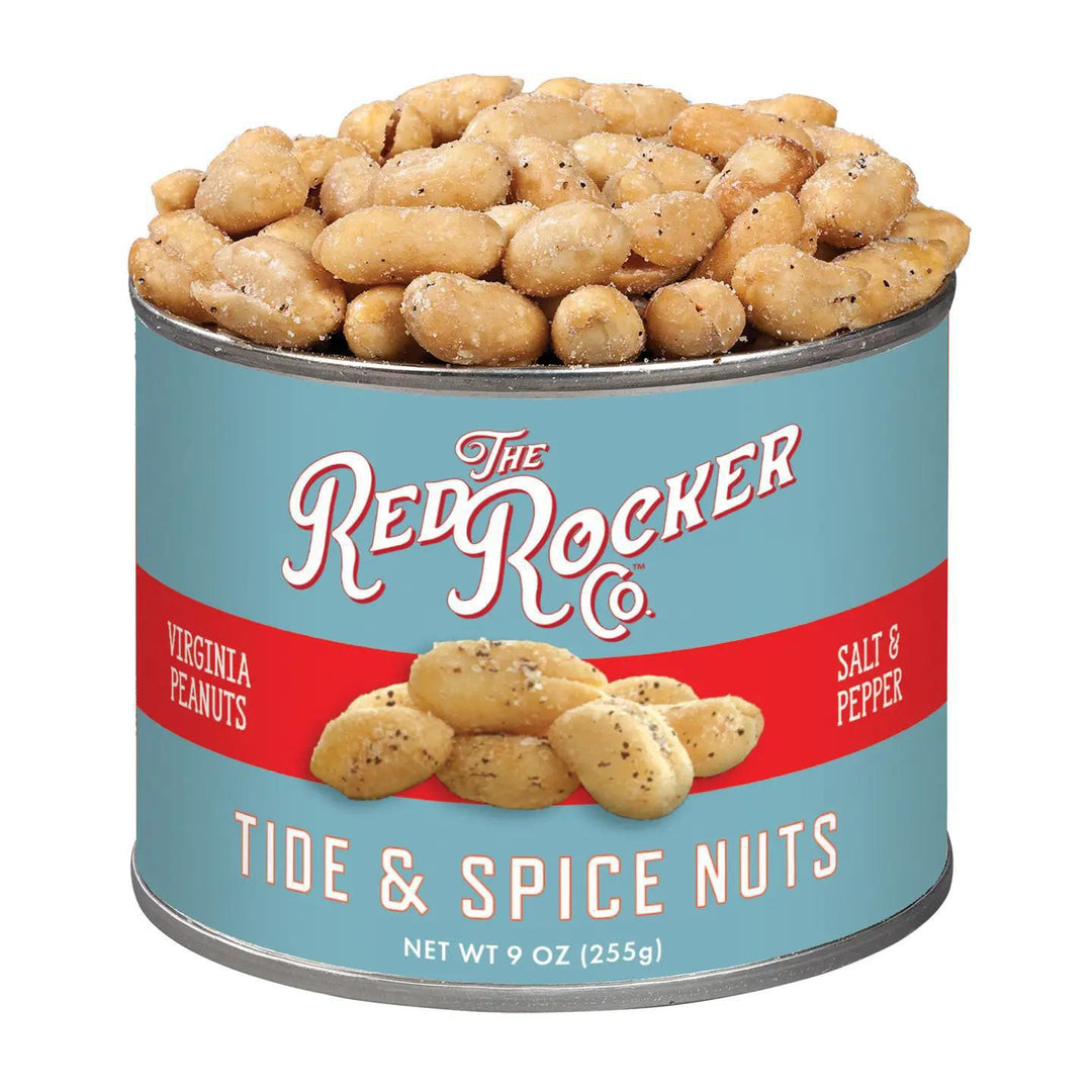 Red Rocker Candy Tide & Spice Nuts (Salt & Pepper)- 9 oz. Red Rocker Candy Tide & Spice Nuts (Salt & Pepper)- 9 oz.