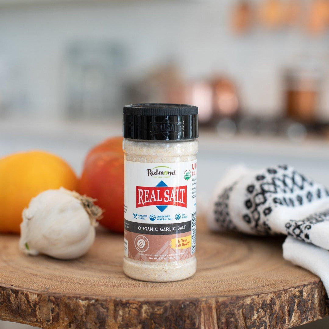 Redmond Organic Garlic Salt Redmond Organic Garlic Salt