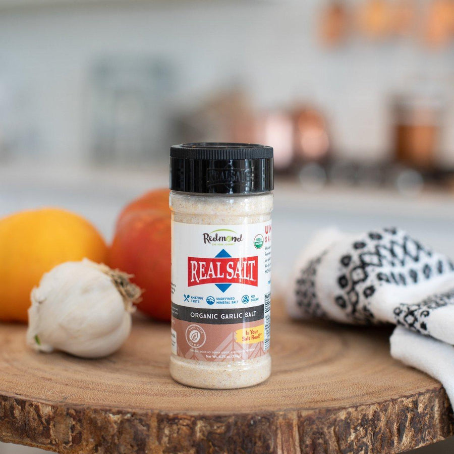 Redmond Organic Garlic Salt Redmond Organic Garlic Salt