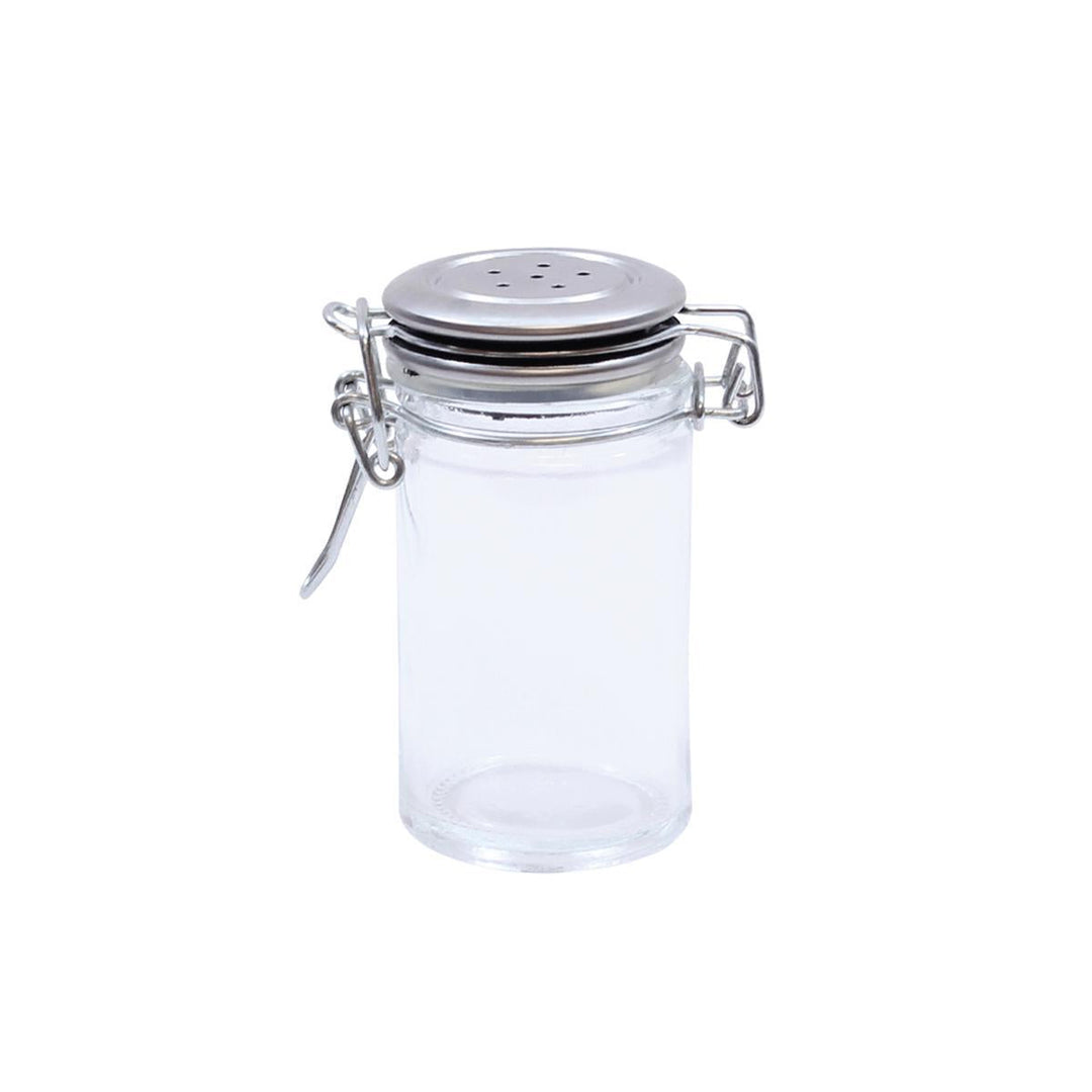 Resealable Flip Top Salt & Pepper Shaker