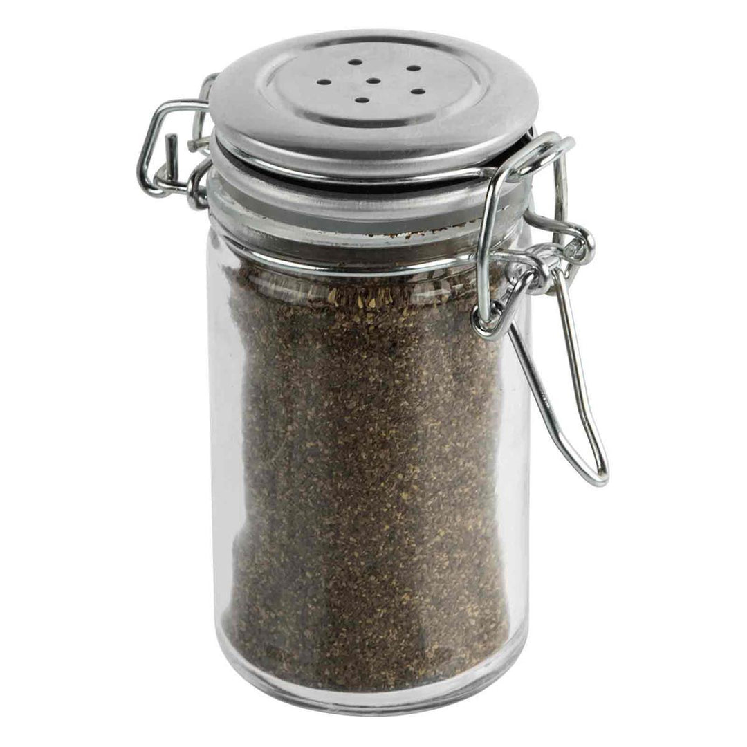 Resealable Flip Top Salt & Pepper Shaker
