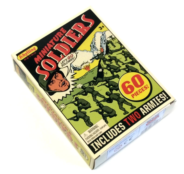 Retro Mini Soldiers -  60 Pieces Retro Mini Soldiers -  60 Pieces