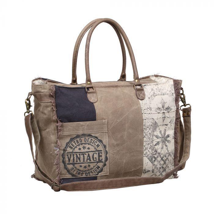 Retro Print Weekender Bag Retro Print Weekender Bag