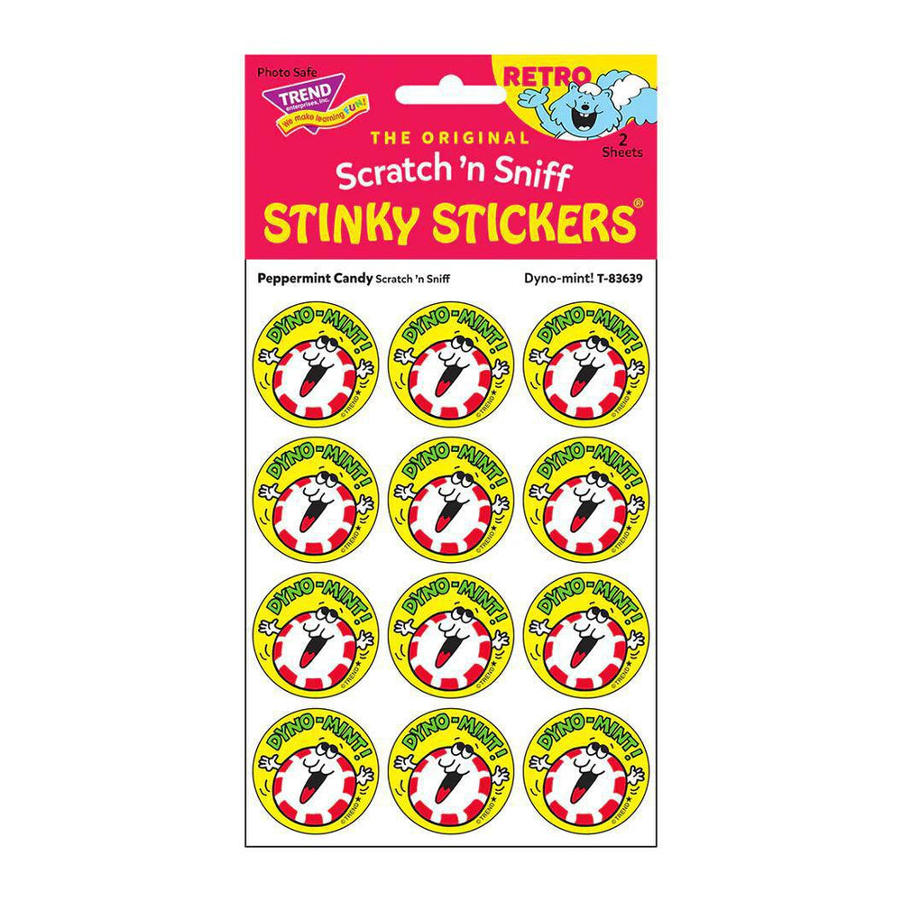 Retro Scratch & Sniff Stickers | Dyno-mint! Retro Scratch & Sniff Stickers | Dyno-mint!