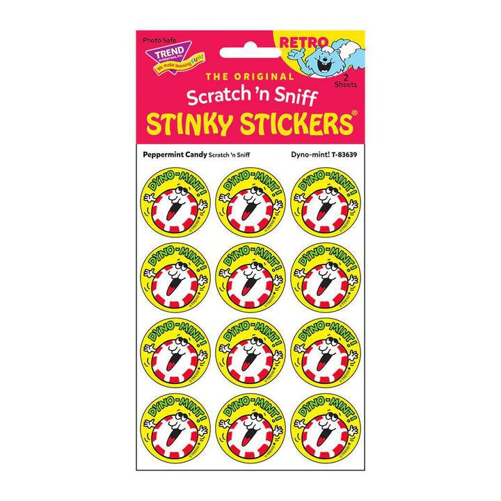 Retro Scratch & Sniff Stickers | Dyno-mint! Retro Scratch & Sniff Stickers | Dyno-mint!
