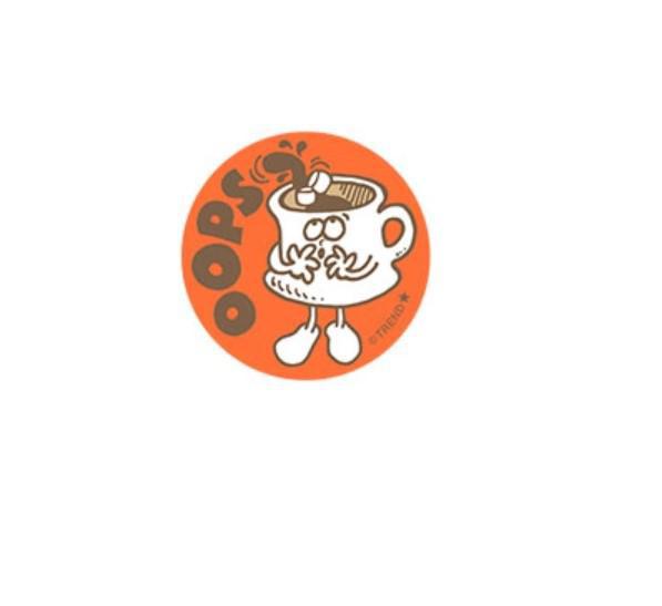 Retro Scratch & Sniff Stickers | Oops Hot Cocoa Retro Scratch & Sniff Stickers | Oops Hot Cocoa